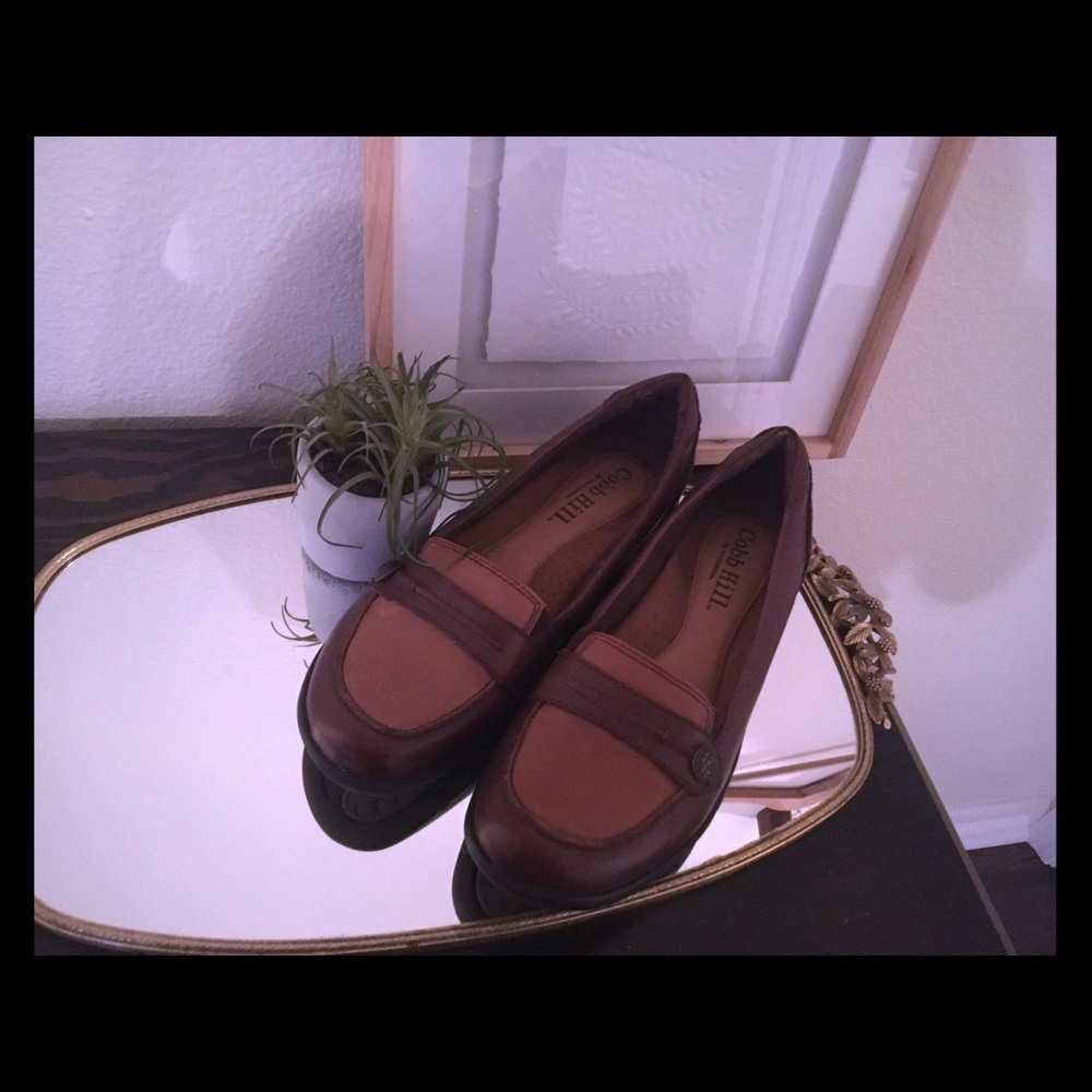 Cobb Hill brown loafers